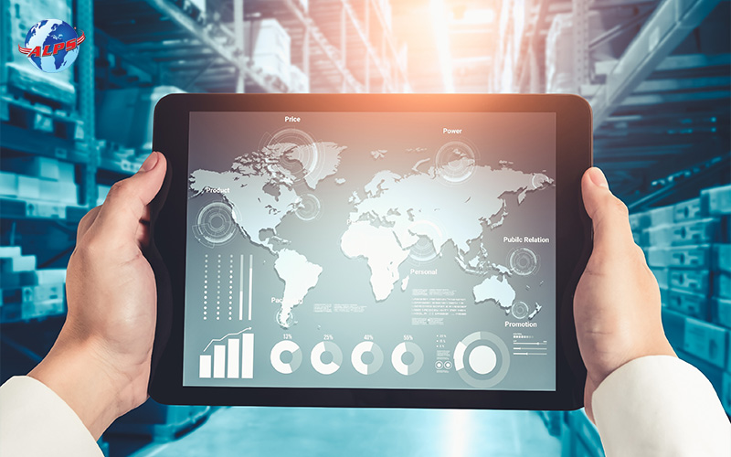Smart warehouse which simplifies logistical processes