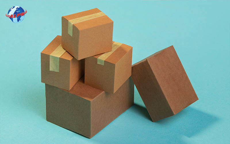 pile of boxes